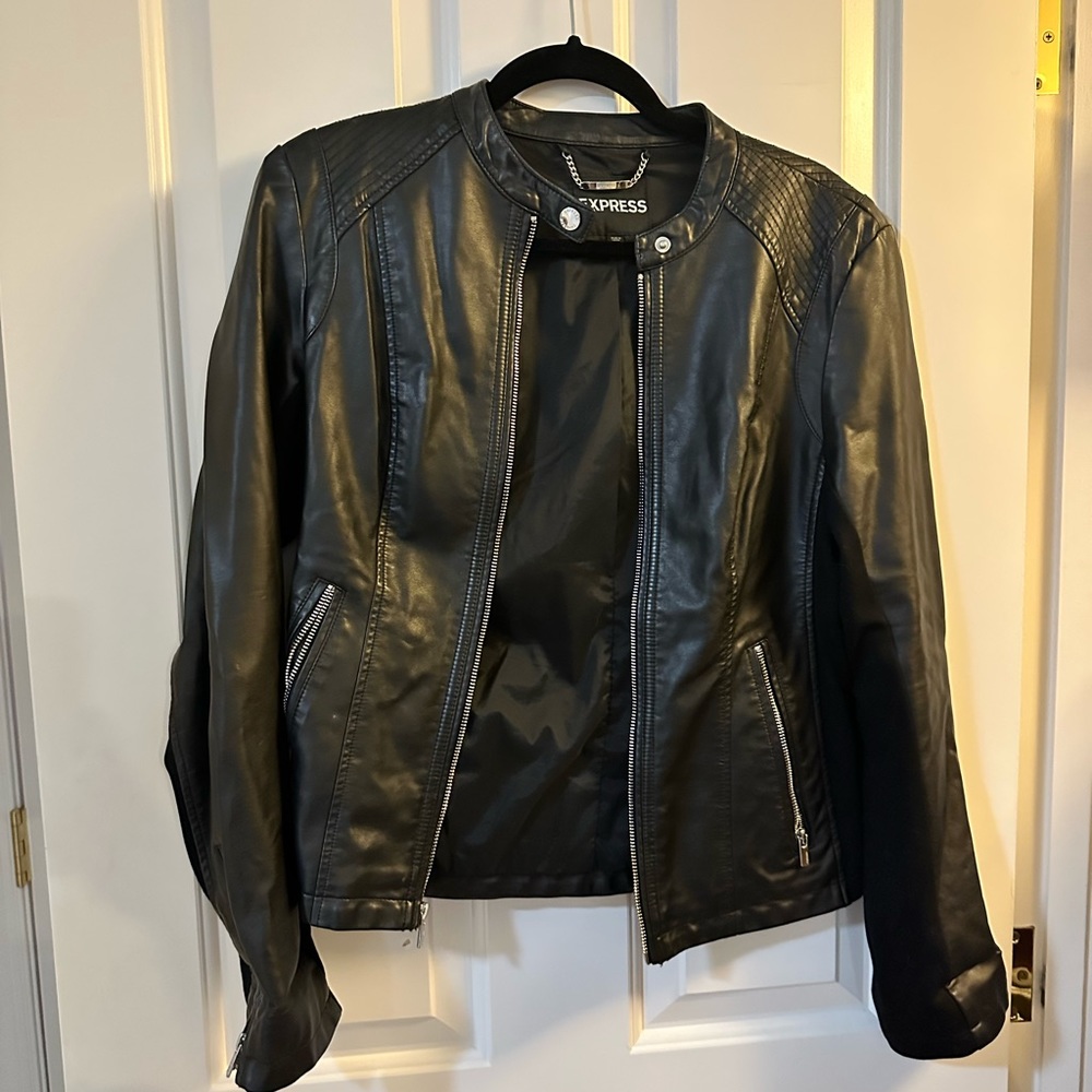 Express Faux Leather Jacket